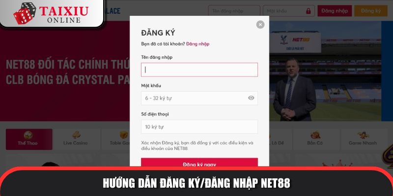 huong dan dang ky dang nhap NET88 634 Trở thành hội viên thương hiệu