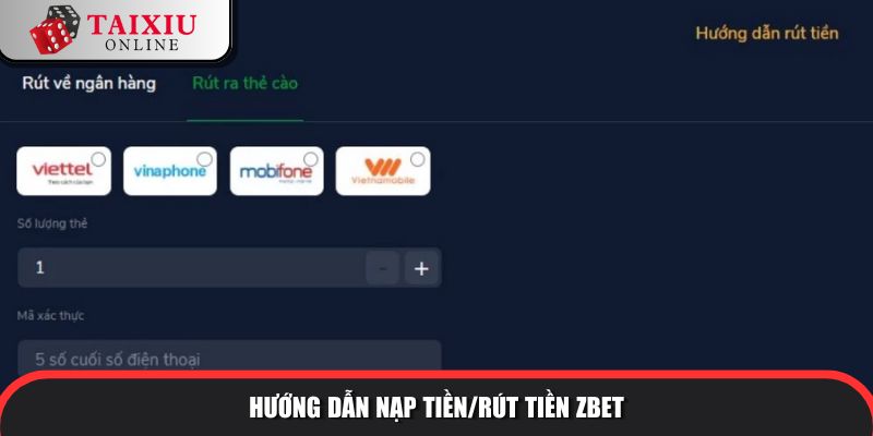 Nạp tiền vào ví game, trải nghiệm tài xỉu cực hot